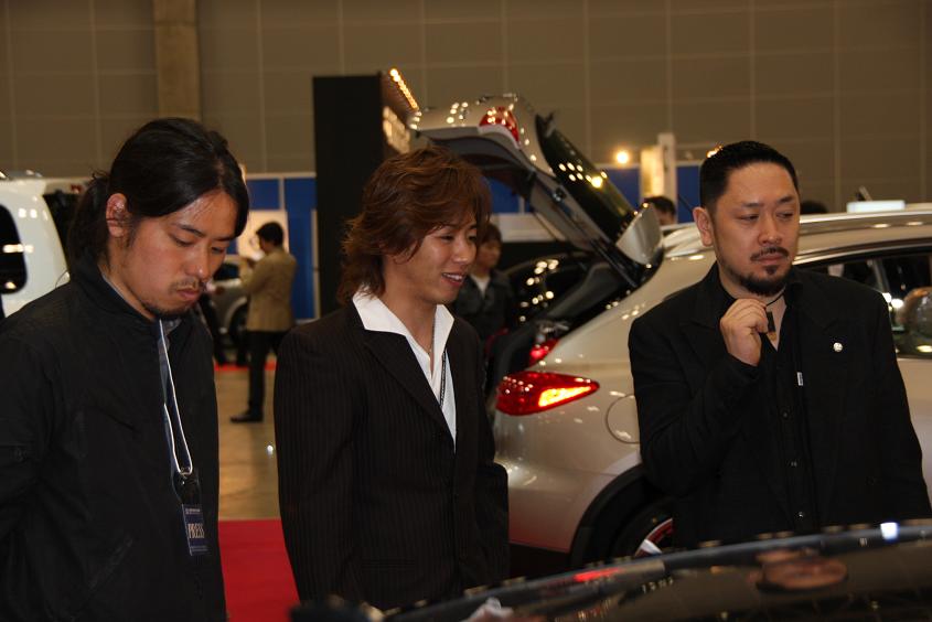 １．ＶＩＰＣＡＲ　取材中